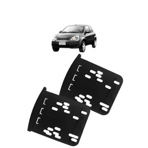 Moldura 2 Din Ka 2008 2009 2010 2011 2012 Preto 7 Polegadas