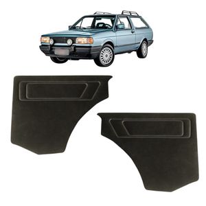 Forro De Porta Couro Sintetico Parati 1980 A 1995 Lateral