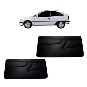 Forro De Porta Couro Sintetico Kadett 1989 A 1998 2 Portas