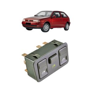 Botao Interruptor Vidro Gol Parati 1994 A 2000 C/bloq Duplo