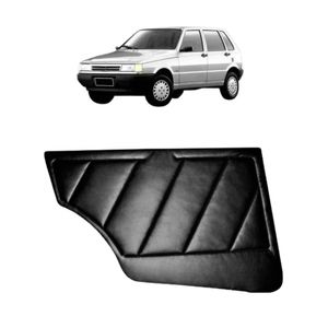 Forro De Porta Couro Sintetico Uno 1984 A 2003 Traseiro