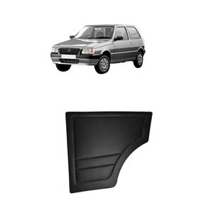 Forro Porta Couro Sintetico Uno 1984 A 2003 2 Portas Lateral