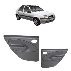 Forro De Porta Moldado Fiesta 1996 1997 A 2002 Traseiro