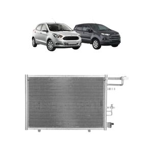 Condensador Ka Ecosport Fiesta 2014 2015 A 2019 Mecanico