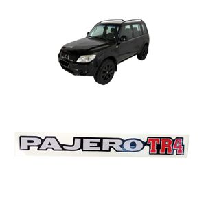 Adesivo Prata Pajero Tr4