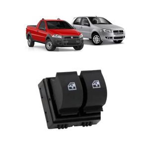 Tecla Vidro Palio/strada 04/16 G2/g3/siena 12/20/idea 06/16/punto/linea 08/17 Duplo