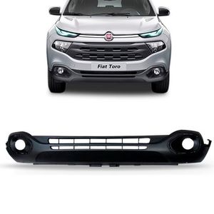 Spoiler Dianteiro Toro 2016 A 2020 Preto Com Furo