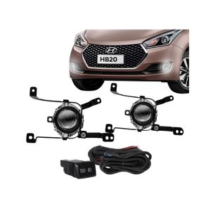 Kit Farol Milha Hb20 2016 2017 2018 2019 2020