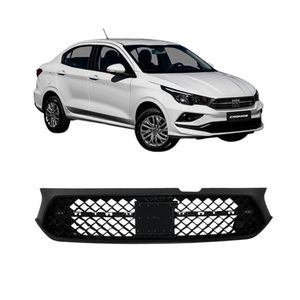 Grade Cronos 2017 A 2023 Preta Logo Letras