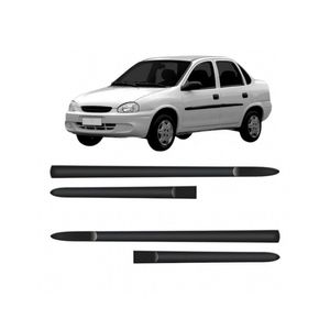 Friso Lateral 4 Portas Corsa 1998 A 2002 Classic 2003 A 2010