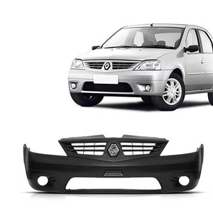 Para-choque Dianteiro Com Milha Logan 2007 2008 2009 2010