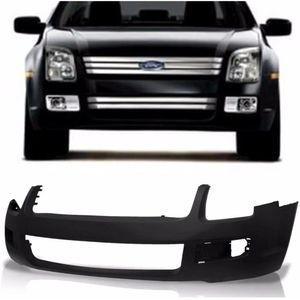 Parachoque Dianteiro Fusion 2006 A 2009 Preto Liso