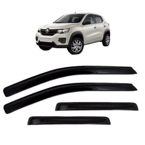 Calha De Chuva Defletor Kwid 2017 A 2021 04 Portas