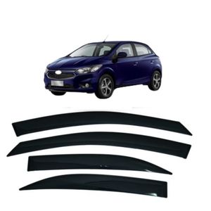 Calha Chuva Defletor Onix Prisma 2013 A 2019 4 Portas