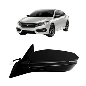 Retrovisor Civic 2017 A 2021 Controle Eletrico Com Pisca