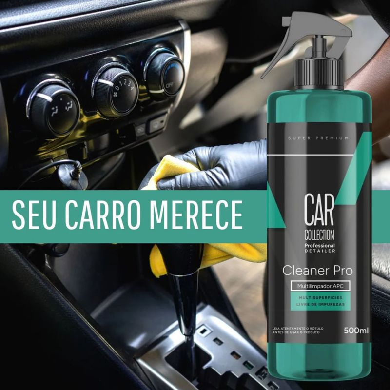 Multilimpador Apc Cleaner Pro 500ml Car Collection - Fuscão Preto