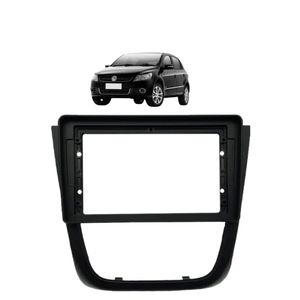 Moldura 2 Din 9 Polegadas Preto Gol G5 2009 A 2012