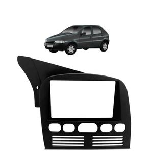 Moldura 2 Din 7 Polegadas Palio G1 1996 A 2003