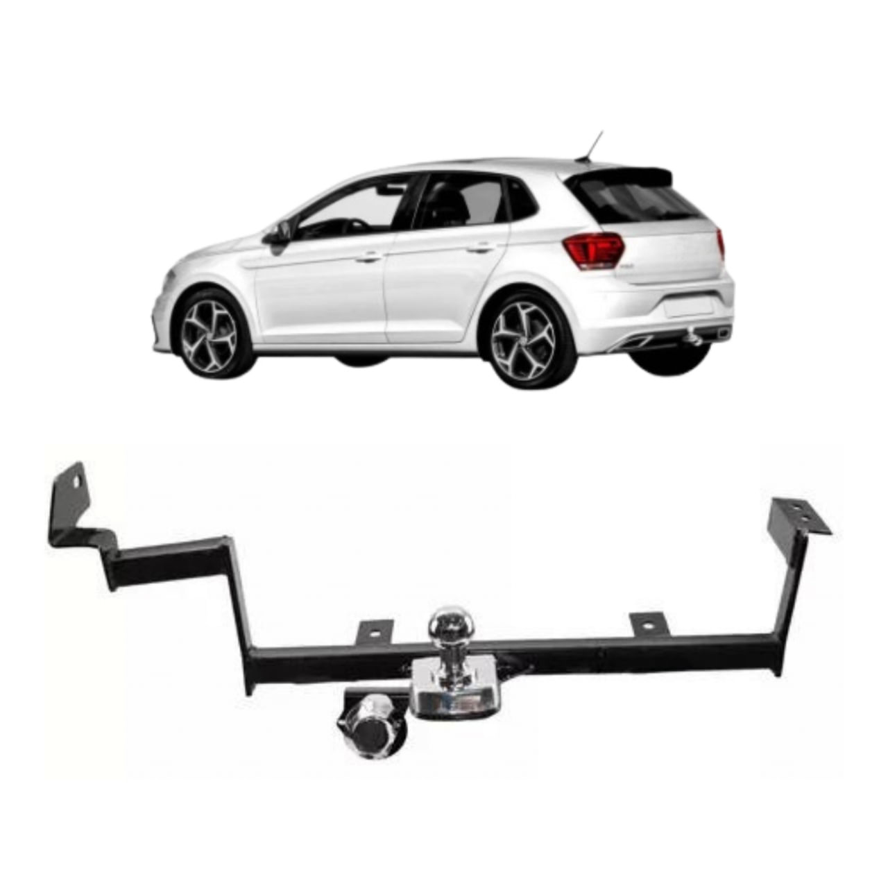 Engate Polo Tcross 2018 A 2023 - Fuscão Preto