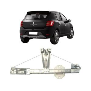 Maquina Vidro Manual Traseira Sandero 14/23 Logan 13/23