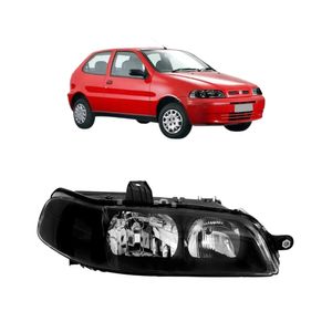 Farol Palio 2001 2002 2003 Mascara Negra
