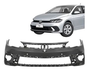 Parachoque Dianteiro Polo 2022 A 2025 Com Furo Sensor