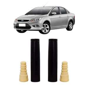 Kit Amortecedor Traseiro Focus 2014 A 2019 Batente Coifa