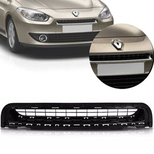 Grade Dianteira Principal Fluence 2010 2011 A 2013 Preta