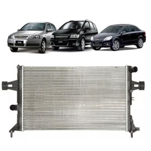 Radiador Agua Astra Vectra 98 A 09 Zafira 2001 A 2009 Manual