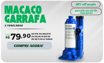 Macaco Garrafa 2 toneladas