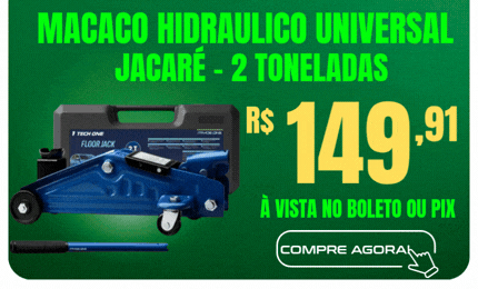 Macaco Jacaré Universal 2 Toneladas